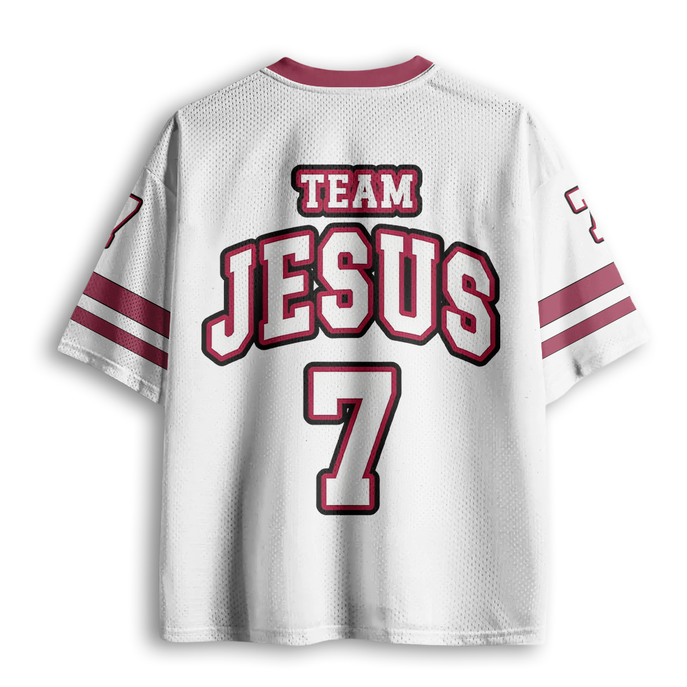 Baddiecat Team Jesus 7 Mesh Jersey