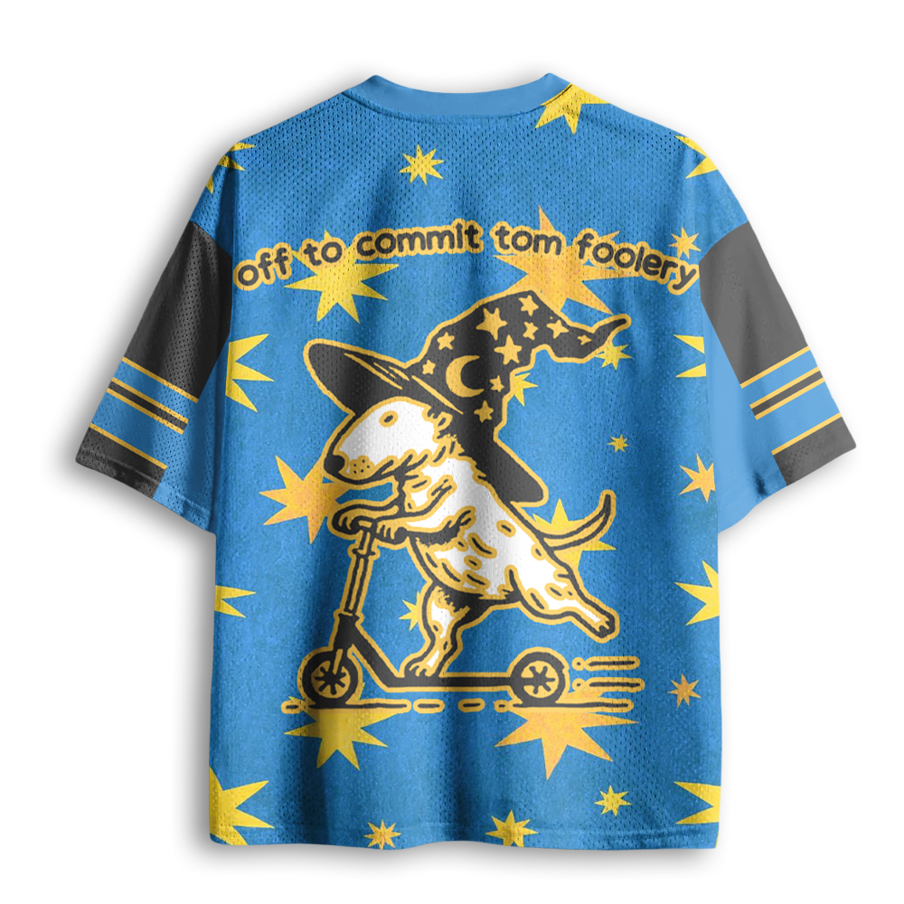 Baddiecat Mischievous Magic Dog Mesh Jersey