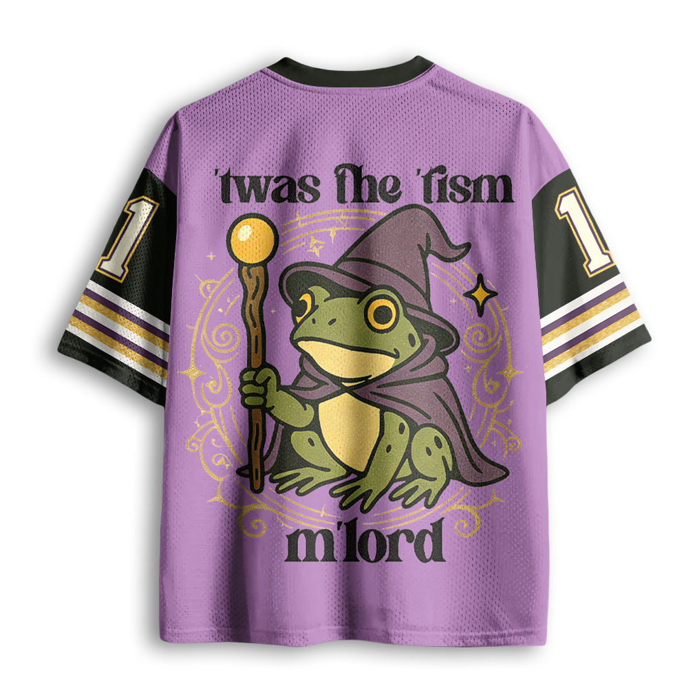 Baddiecat Wizard Frog Mesh Jersey