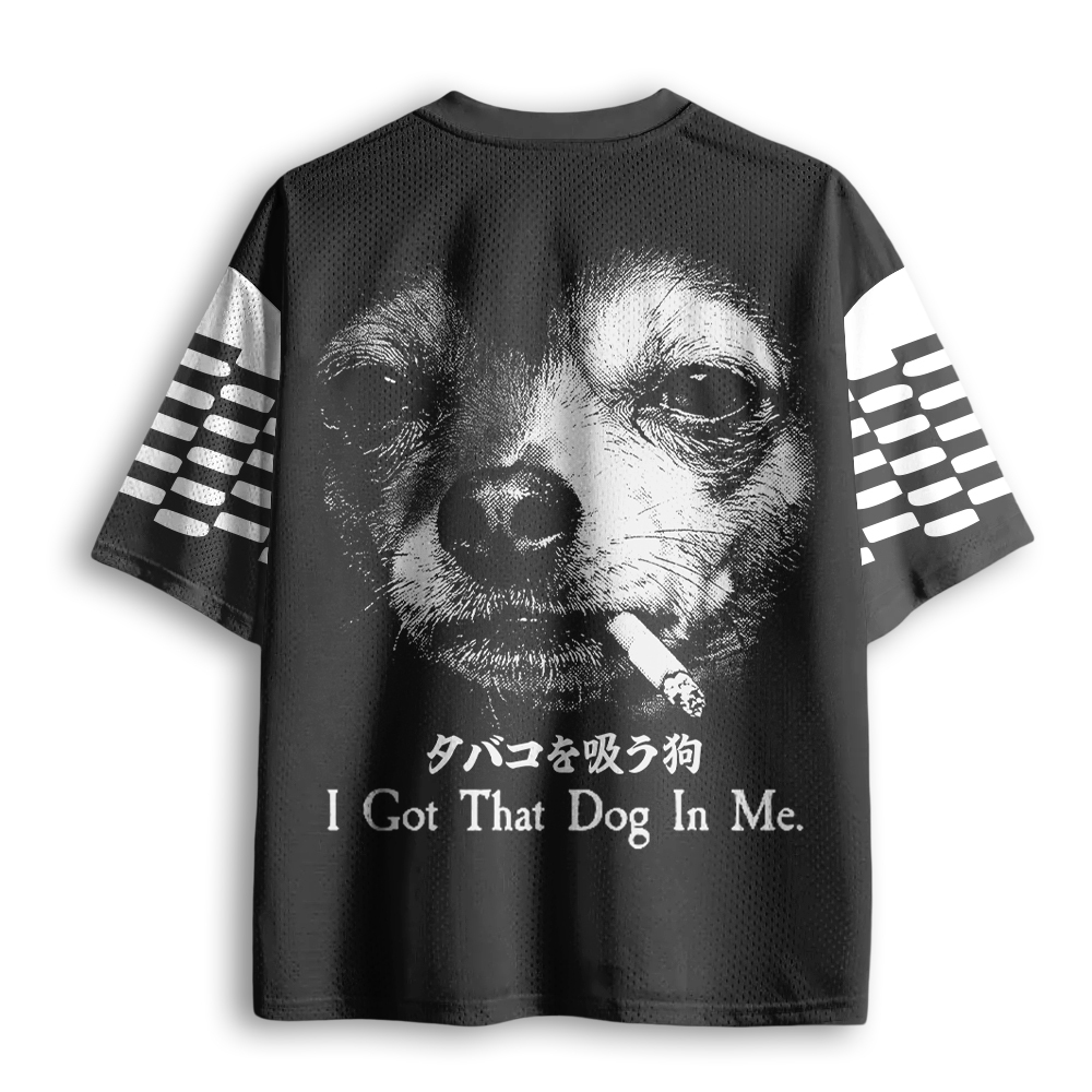 Baddiecat I Got That Dog In Me Mesh Jersey