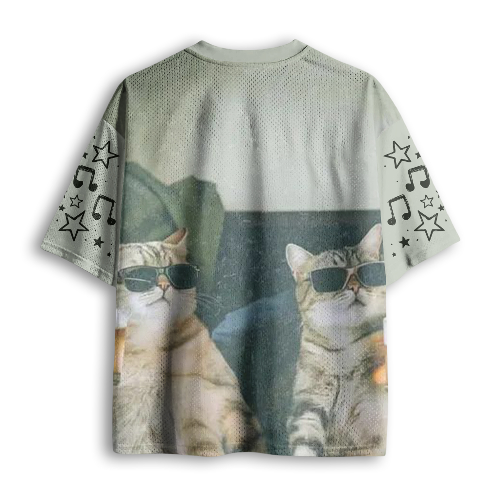 Baddiecat Cool Cat Mesh Jersey
