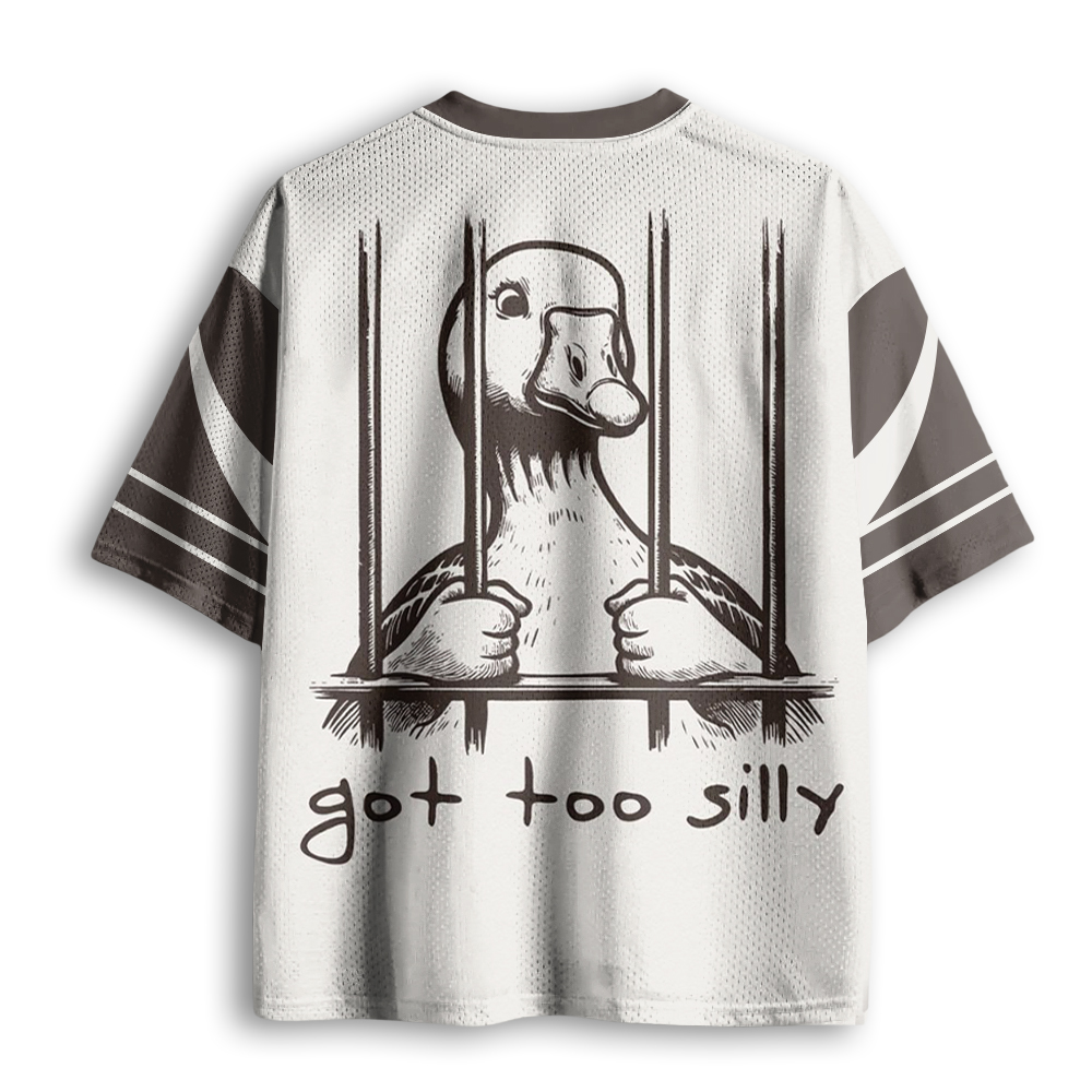 Baddiecat Got Too Silly Mesh Jersey