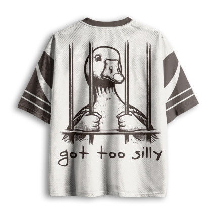 Baddiecat Got Too Silly Mesh Jersey