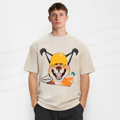 Baddiecat Special Offer Soda Cat Washed T-shirt