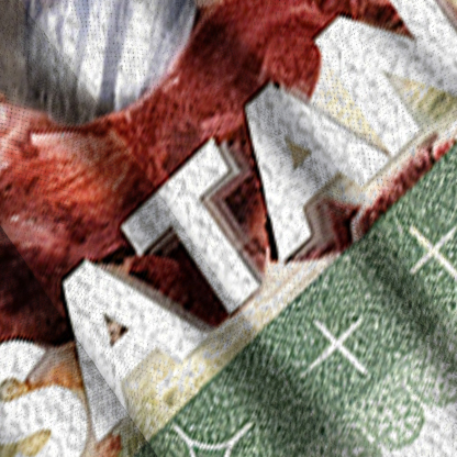 Baddiecat Not Today Satan Christmas Ugly Sweatshirt