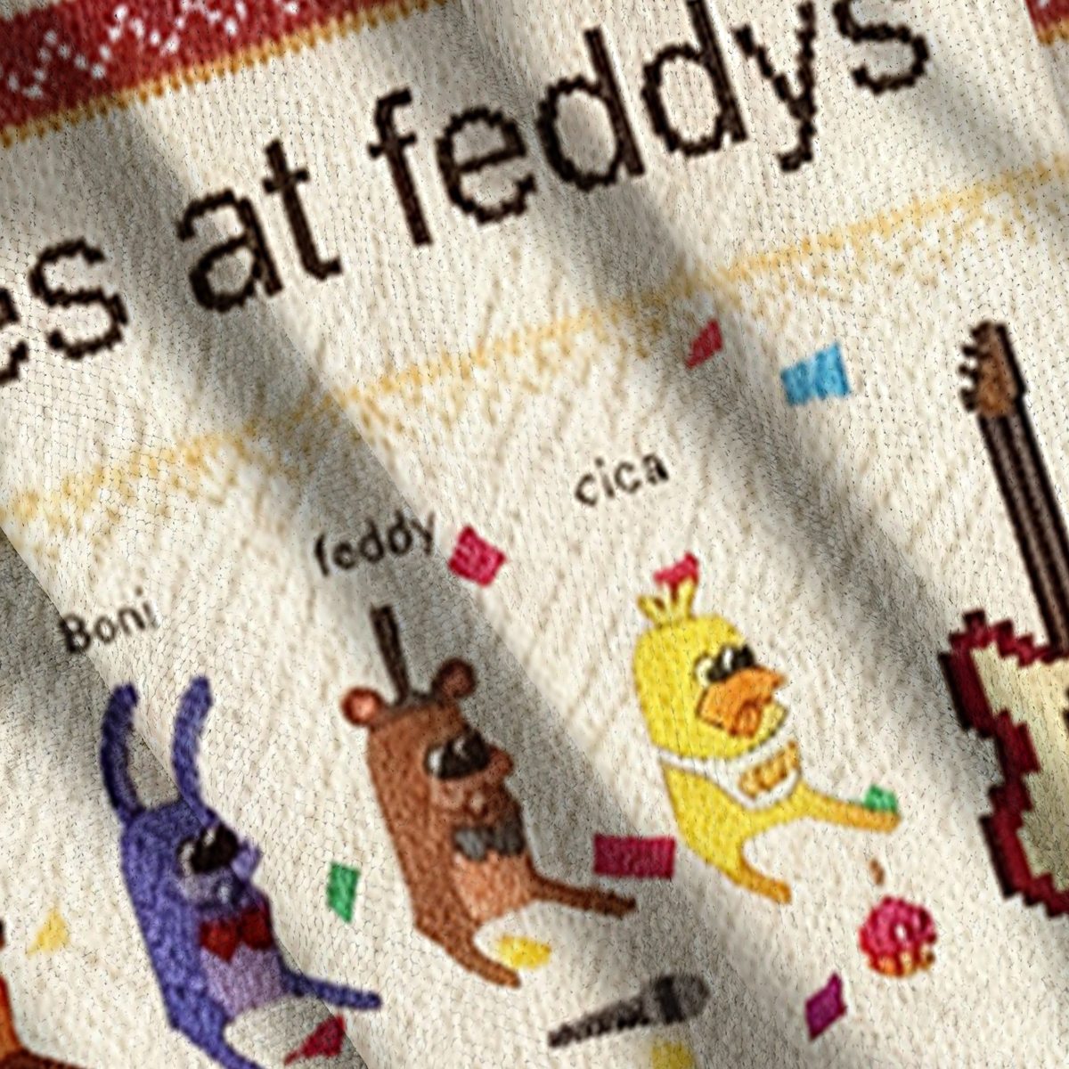 Baddiecat Five Nights At Freddy's Ugly Sweatshirt