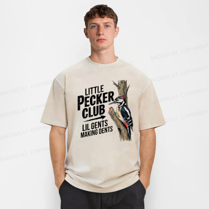 Baddiecat Little Pecker Club Washed T-shirt