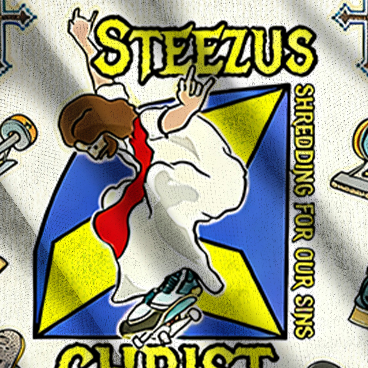 Baddiecat Steezus Christ Jesus Ugly Sweatshirt