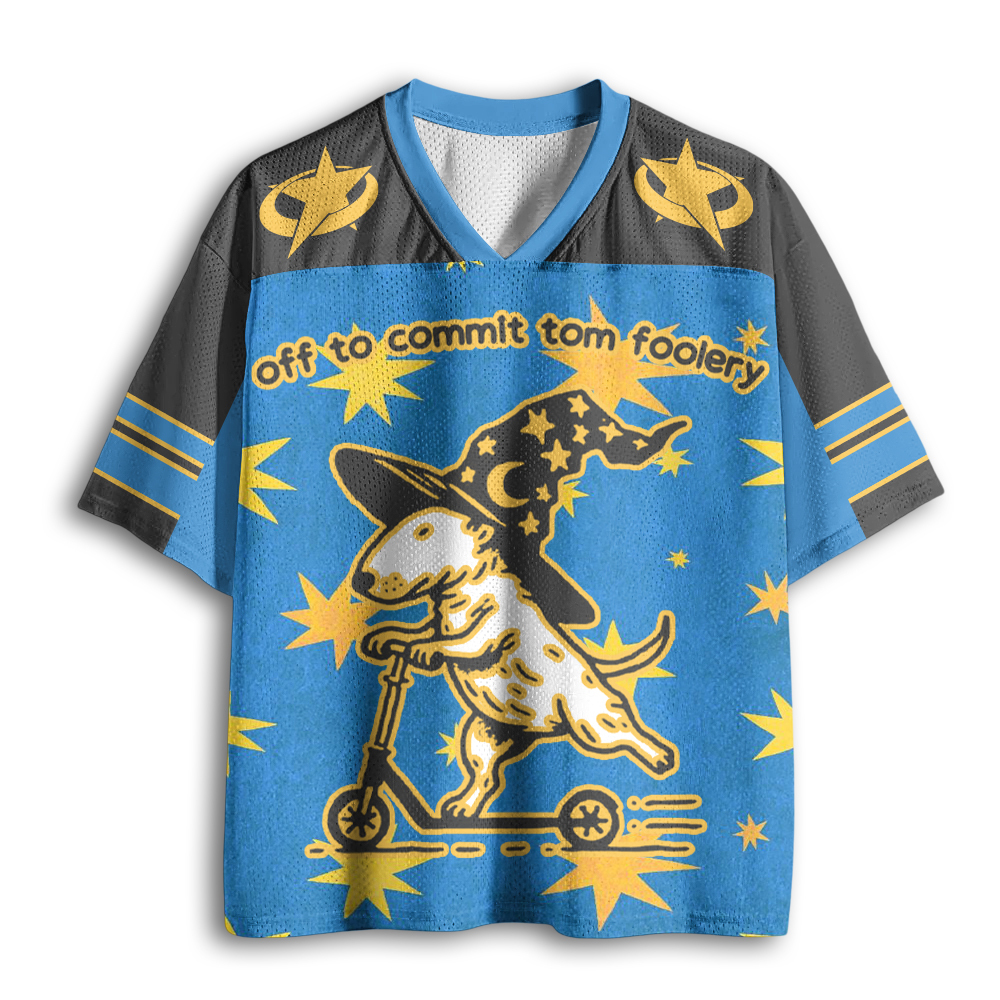 Baddiecat Mischievous Magic Dog Mesh Jersey