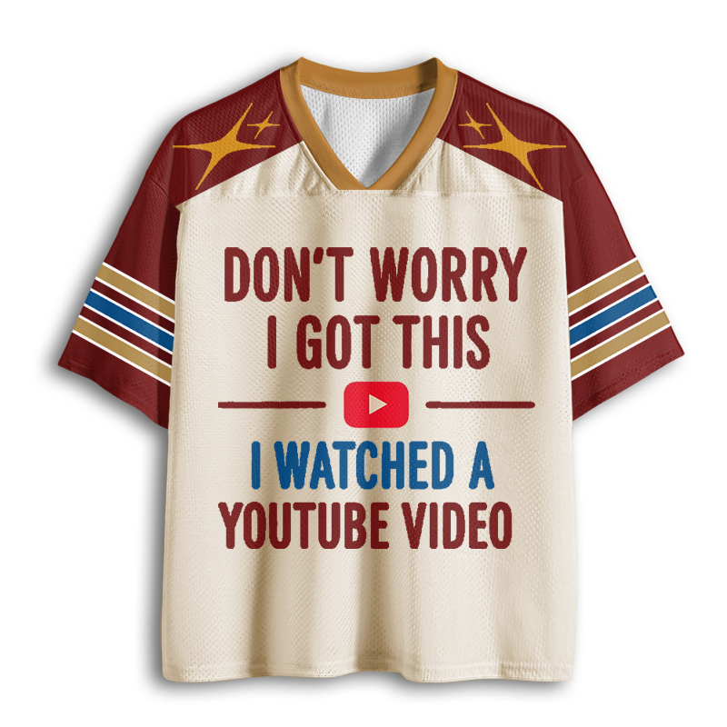 Baddiecat Funny Dad Mesh Jersey