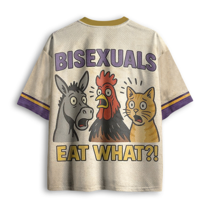 Baddiecat Bisexuals Eat What Mesh Jersey