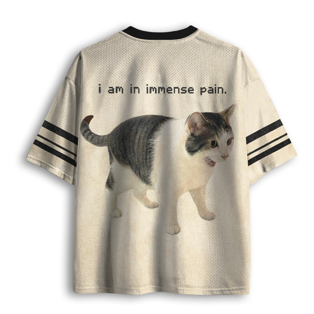 Baddiecat I Am In Immense Pain Mesh Jersey