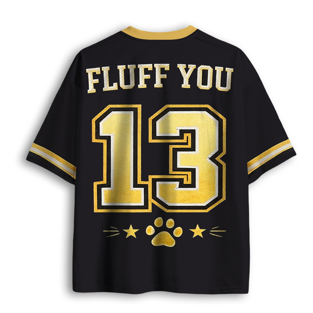 Baddiecat Fluff Around And Find Out Mesh Jersey