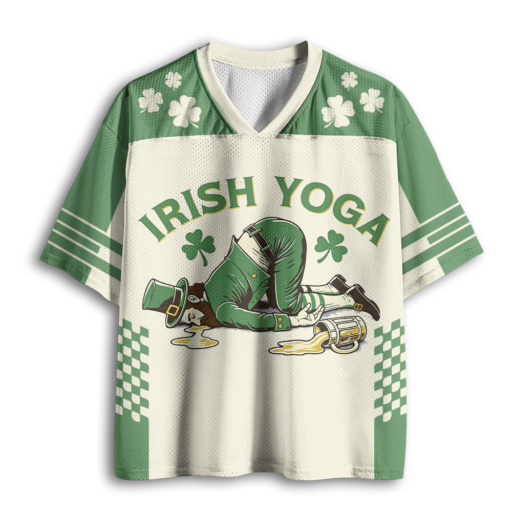 Baddiecat Irish Yoga Mesh Jersey