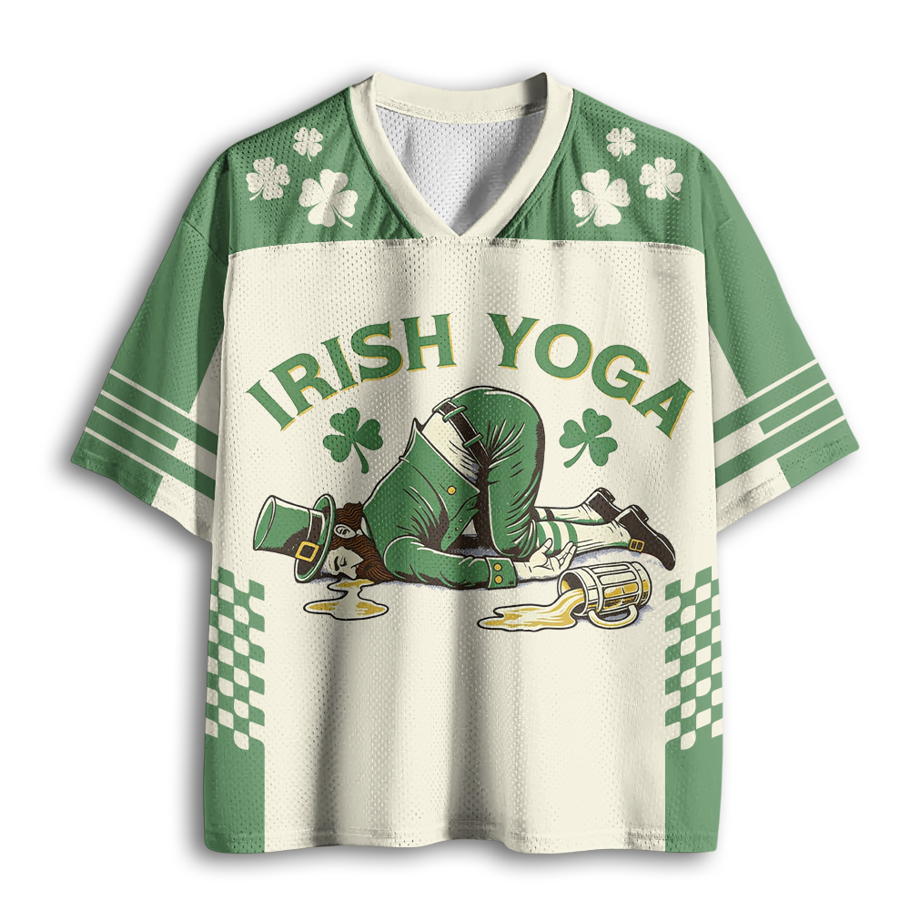 Baddiecat Irish Yoga Mesh Jersey