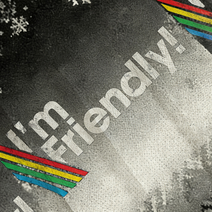 Baddiecat I'm Friendly Ugly Sweatshirt