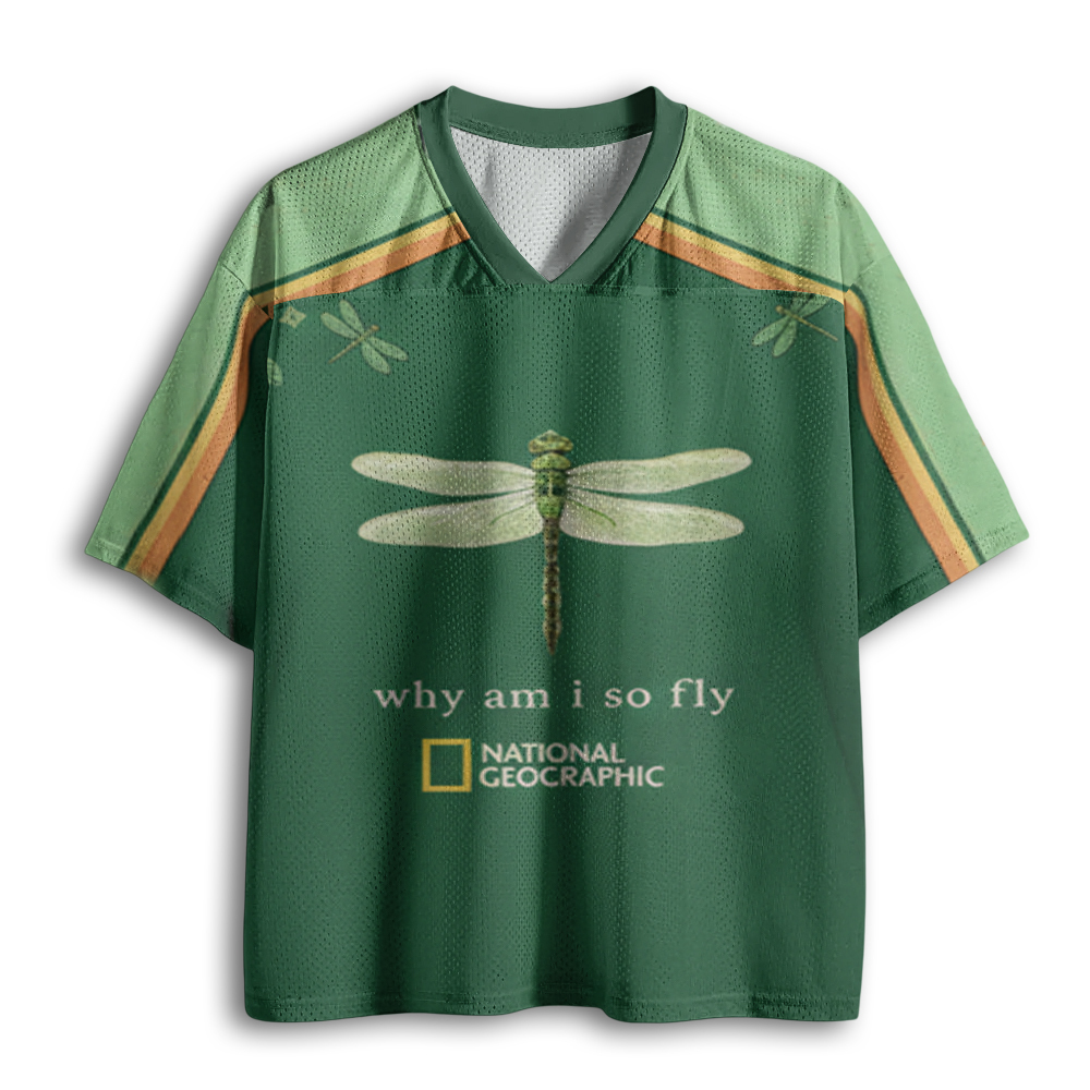 Baddiecat Why Am I Fly Mesh Jersey