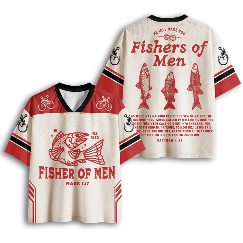 Baddiecat Fishers Of Men Mesh Jersey