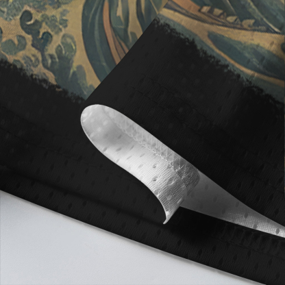 Baddiecat Japanese Wave Art Cat-Zilla Mesh Jersey