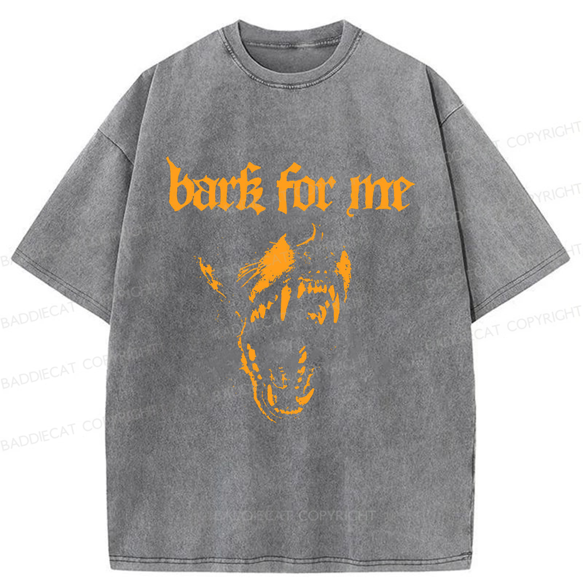 Baddiecat Protect Me Washed T-shirt