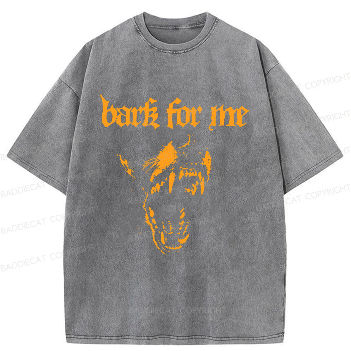 Baddiecat Protect Me Washed T-shirt
