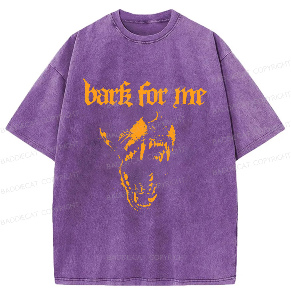 Baddiecat Protect Me Washed T-shirt
