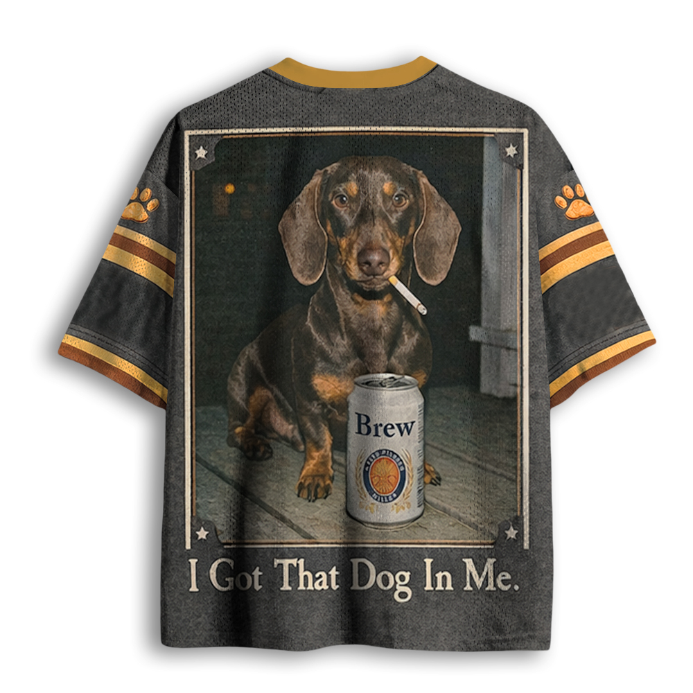 Baddiecat I Got That Dog In Me Mesh Jersey