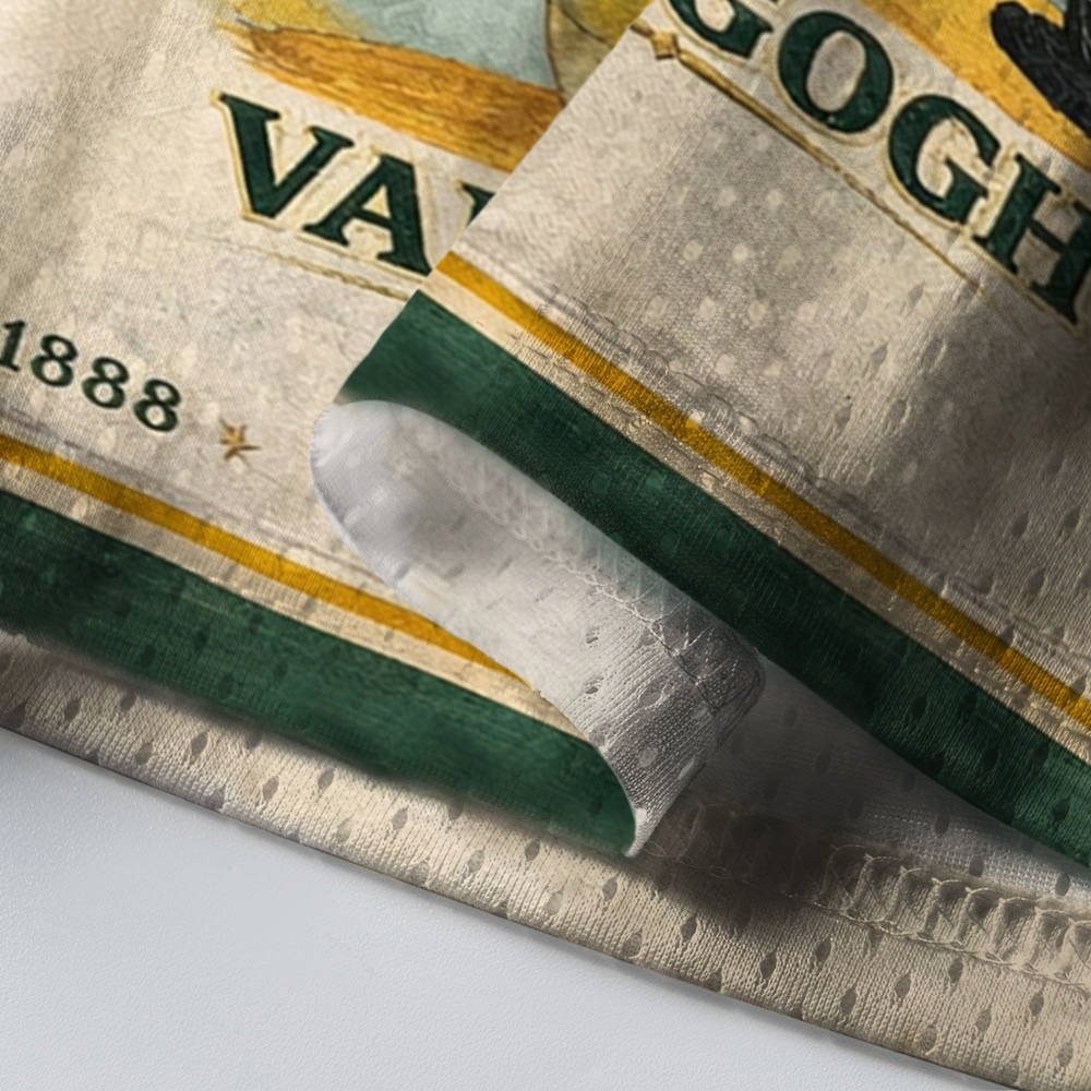 Baddiecat Van Gogh Cat Mesh Jersey