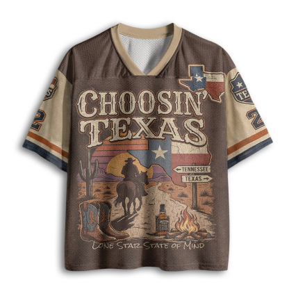 Baddiecat Choosin' Texas Mesh Jersey