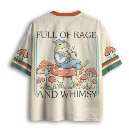 Baddiecat Full Of Rage And Whimsy Mesh Jersey