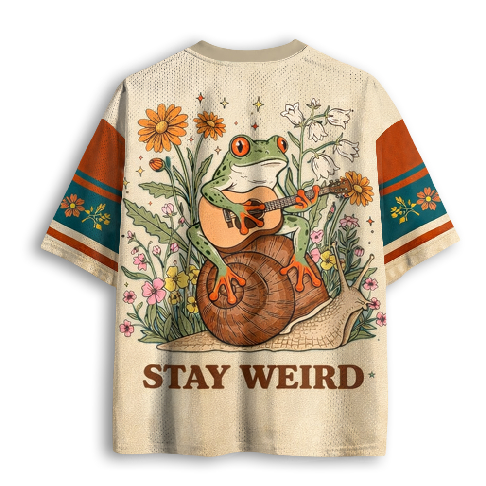 Baddiecat I Have To Say Weird Stuff Mesh Jersey