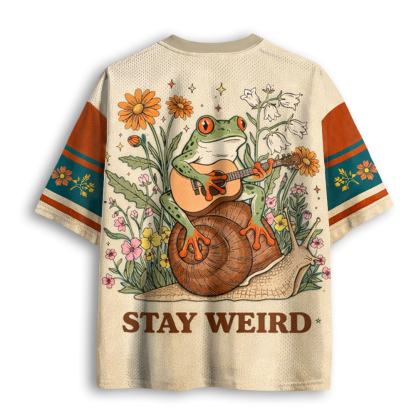 Baddiecat I Have To Say Weird Stuff Mesh Jersey