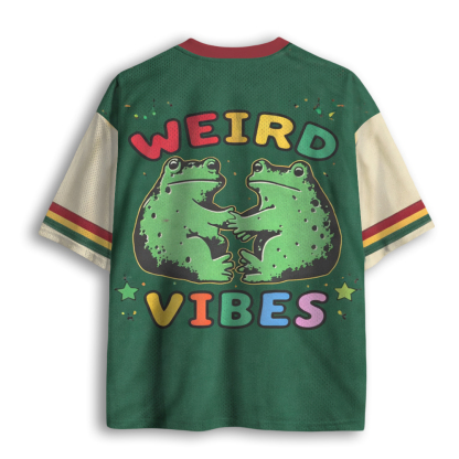Baddiecat Weird Vibes Toad Mesh Jersey