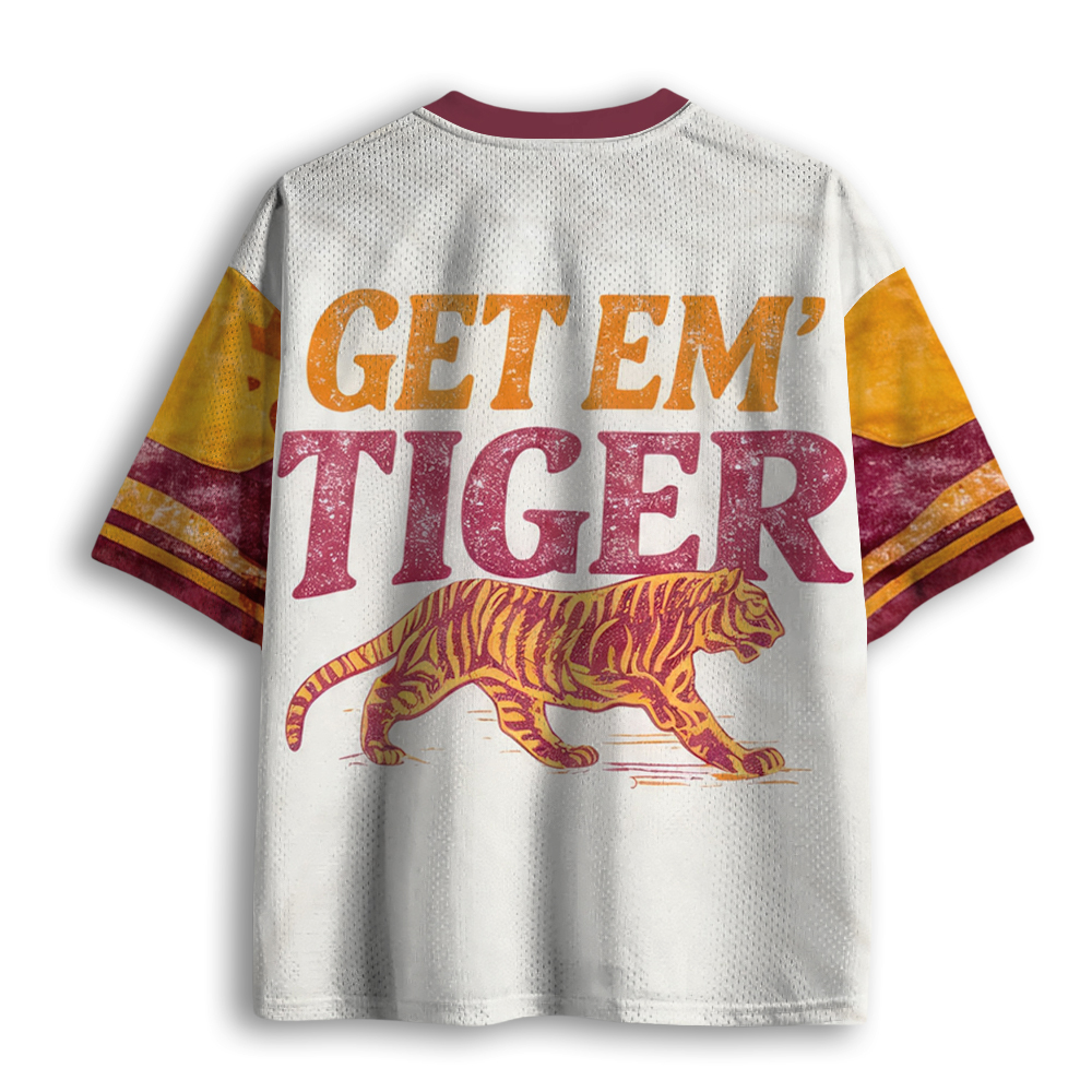 Baddiecat Get Em' Tiger Mesh Jersey