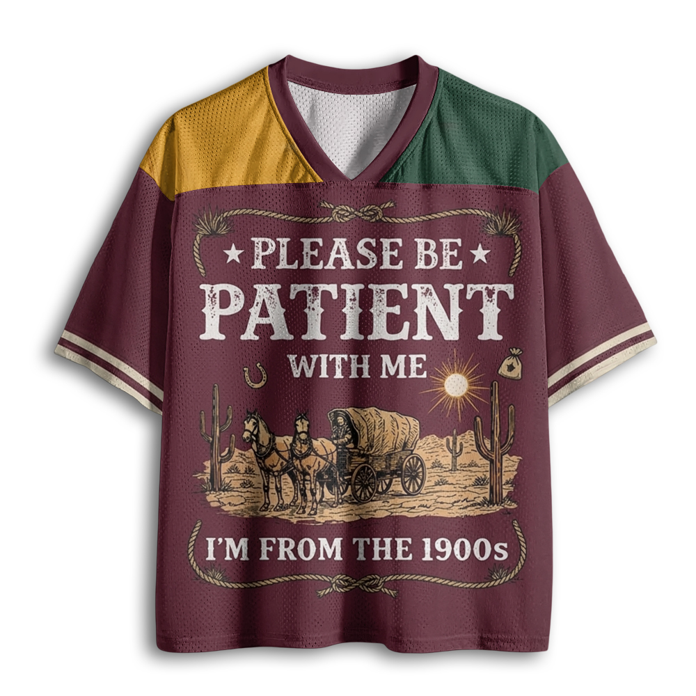 Baddiecat Please Be Patient With Me Mesh Jersey