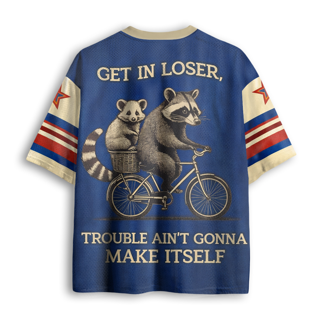 Baddiecat Get In Loser Mesh Jersey