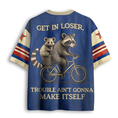 Baddiecat Get In Loser Mesh Jersey
