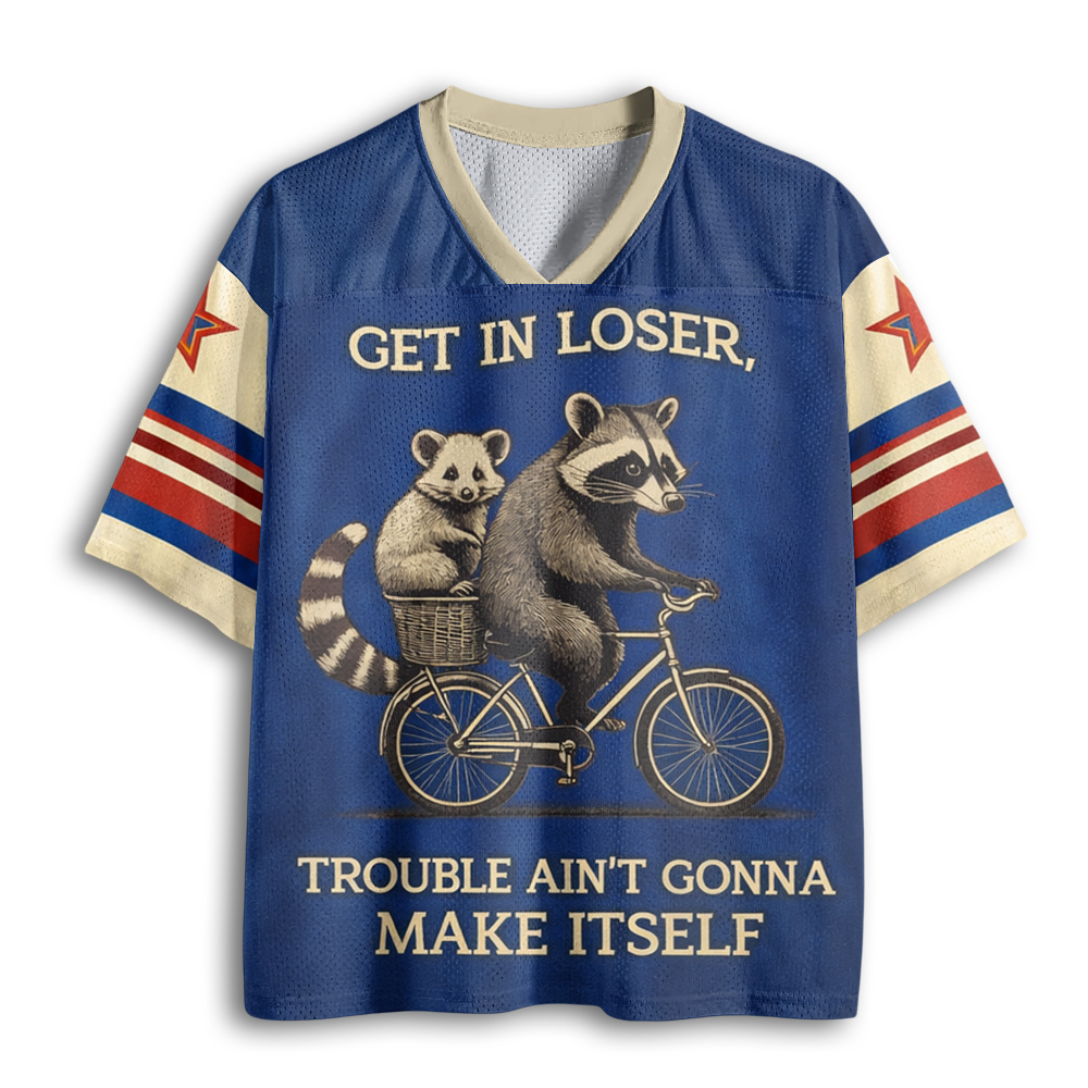 Baddiecat Get In Loser Mesh Jersey