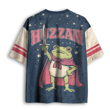Baddiecat Huzzah Frog Mesh Jersey