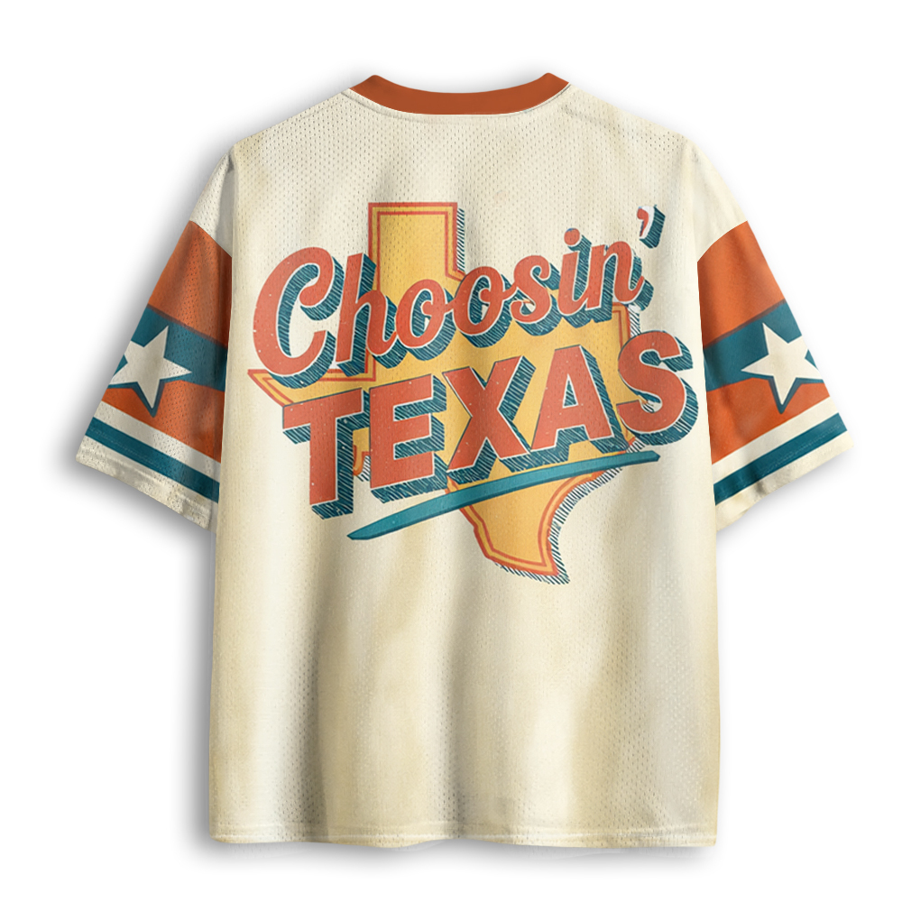 Baddiecat Choosin’ Texas Mesh Jersey