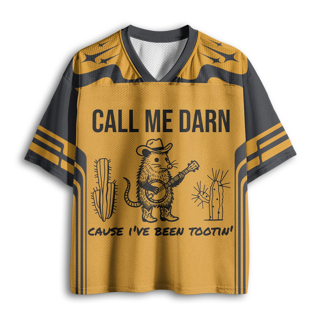 Baddiecat Cowboy Possum Mesh Jersey