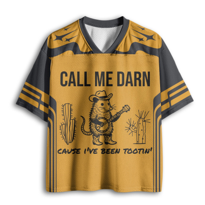 Baddiecat Cowboy Possum Mesh Jersey
