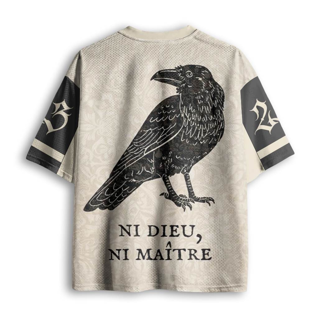 Baddiecat Ni Dieu Ni Maitre Mesh Jersey