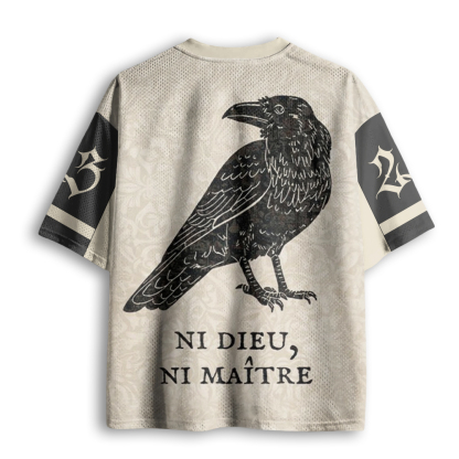 Baddiecat Ni Dieu Ni Maitre Mesh Jersey
