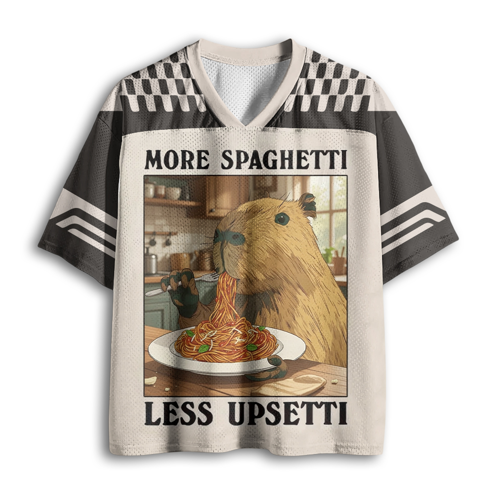 Baddiecat Fun Capybara Mesh Jersey