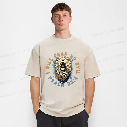 Baddiecat Lion of Judah Washed T-shirt