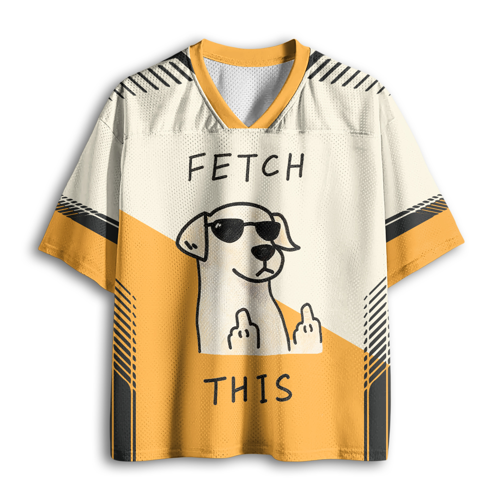 Baddiecat Rebellious Dog Mesh Jersey