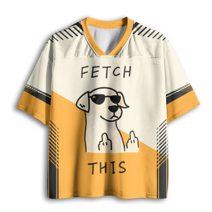 Baddiecat Rebellious Dog Mesh Jersey