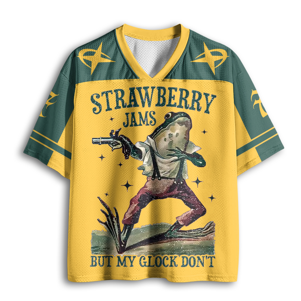 Baddiecat Arrogant Cowboy Frog Mesh Jersey
