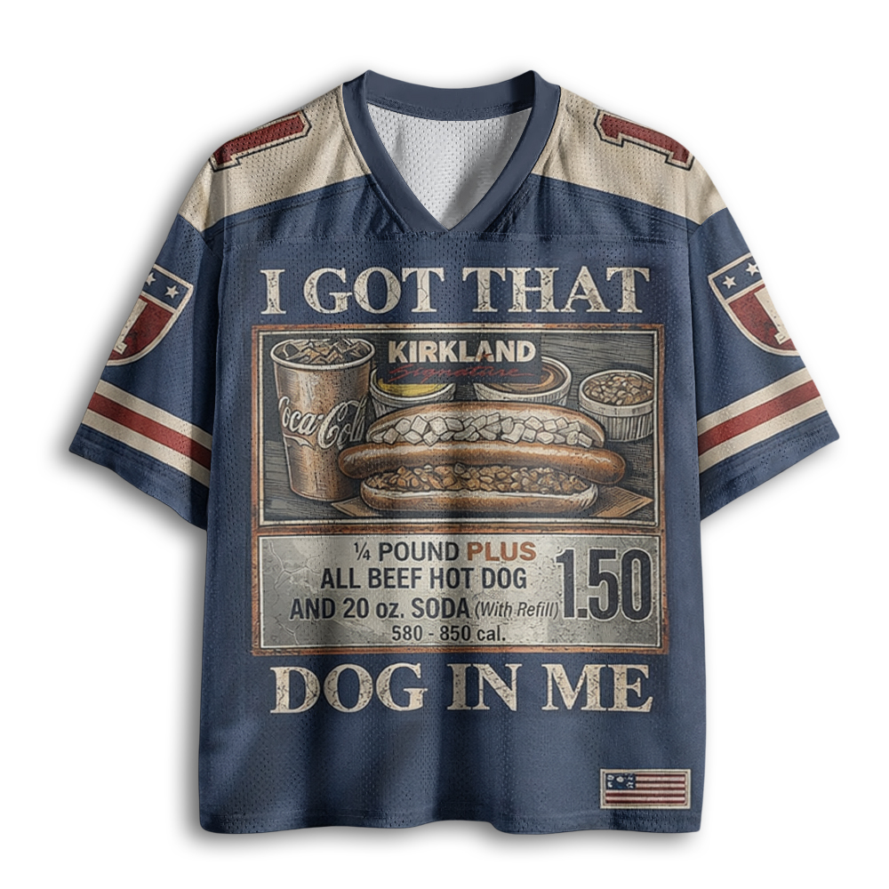 Baddiecat I Got That Dog In Me Mesh Jersey